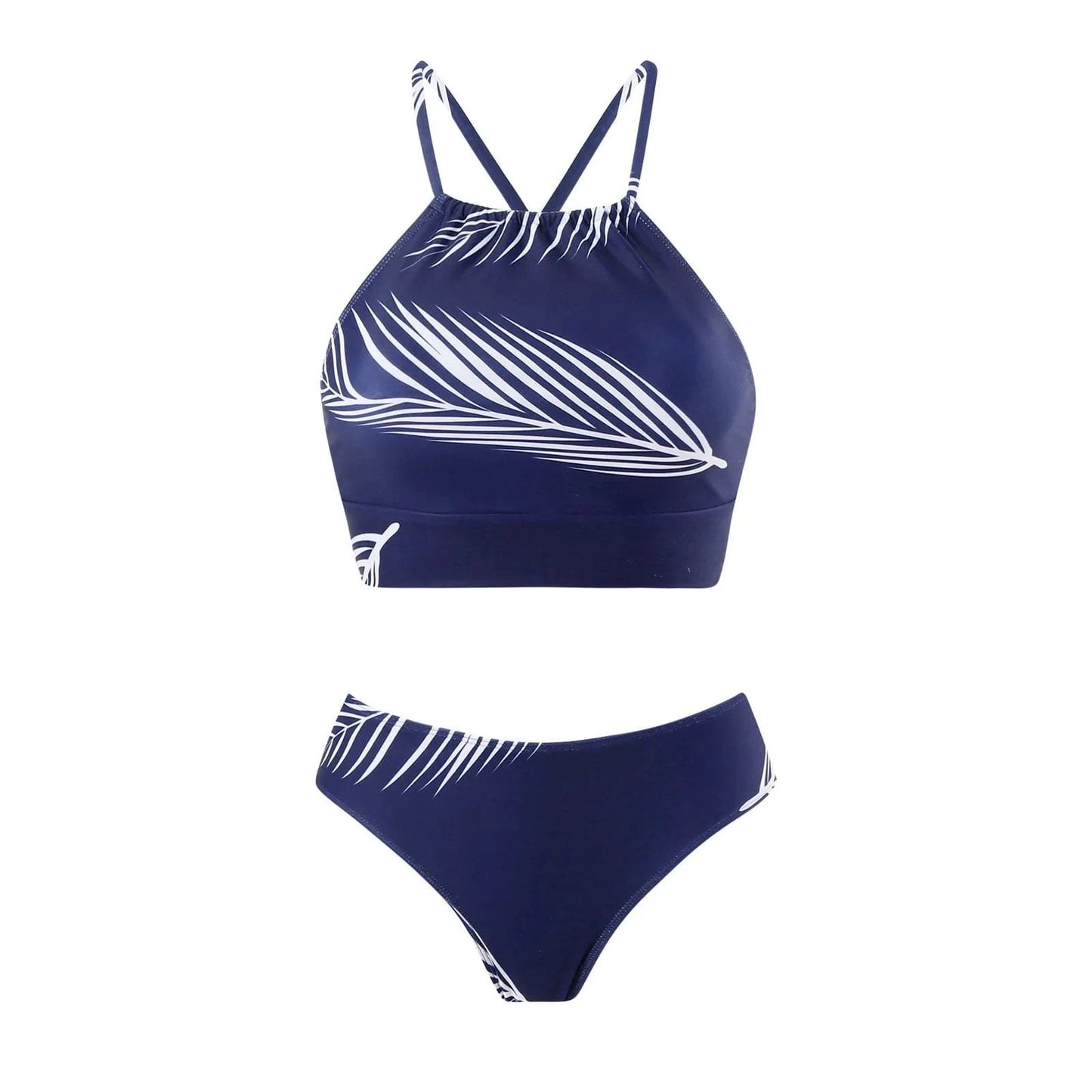 S / Y265 blue swimsuit DAMOCHIC Push Up Bikini Sexy High Waist Bathing Suit Chiffon Swim Skirt Swimwear Beachwear Sexy Casual Three Piece Swimsuit 2024