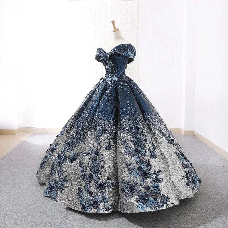 S0222T 2024 New Style V-Neck Puff Sleeve Princess Satin Pearl Wedding Dress Floor-Length Mermaid Silhouette Custom Size