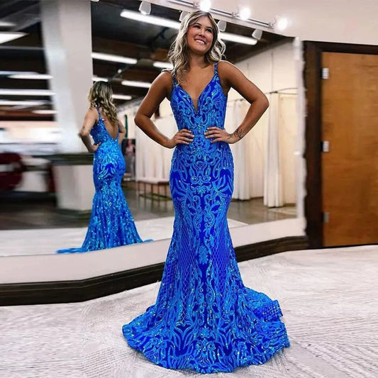 S0525R New long mesh one-shoulder bubble long sleeve slim temperament long wedding dress
