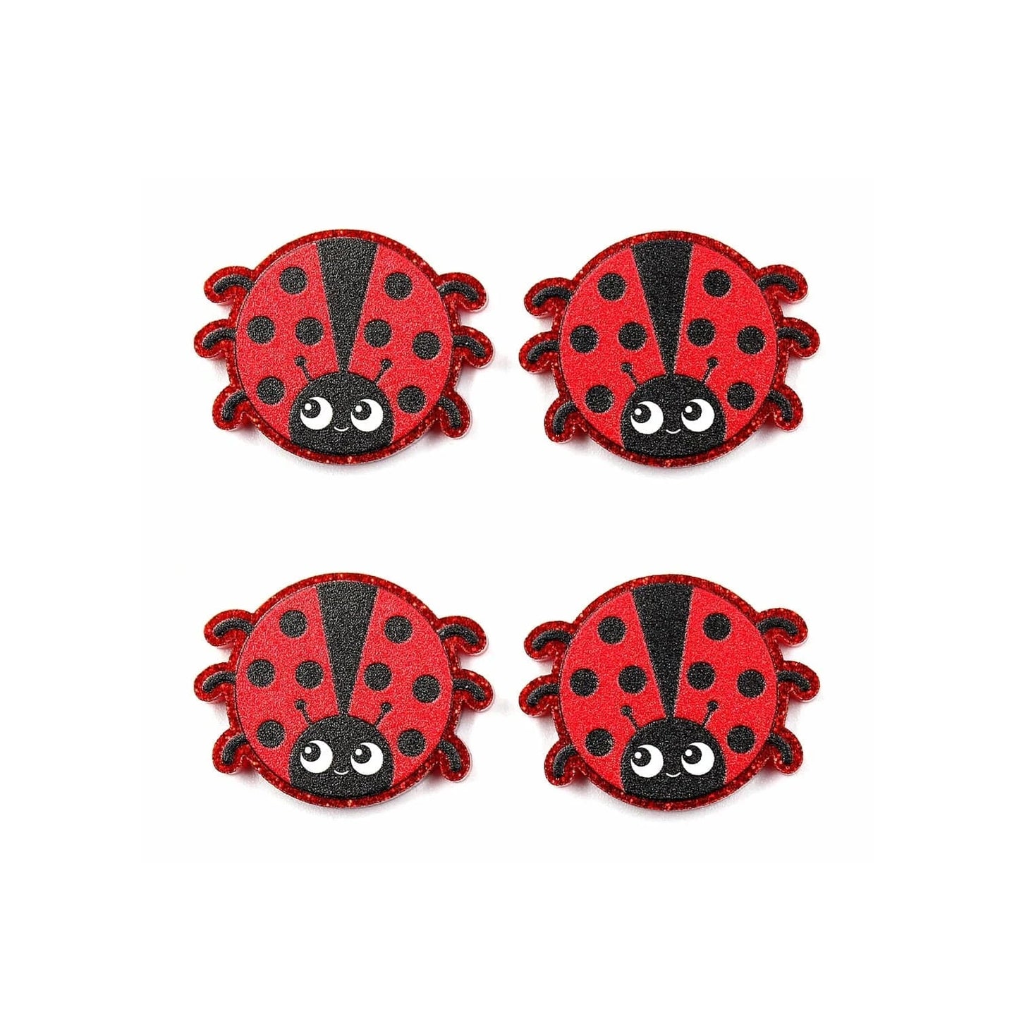 (Set of 10) PRS045AC1853 Cute Daisy Findings Laser Cut Acrylic Jewelry Making Handmade DIY accessories