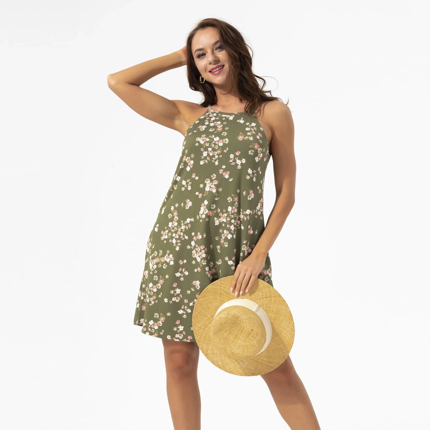 Sexy Clothing Wholesale Fashion Casual Ladies Summer Women Lady Beach Dress Boho Dress