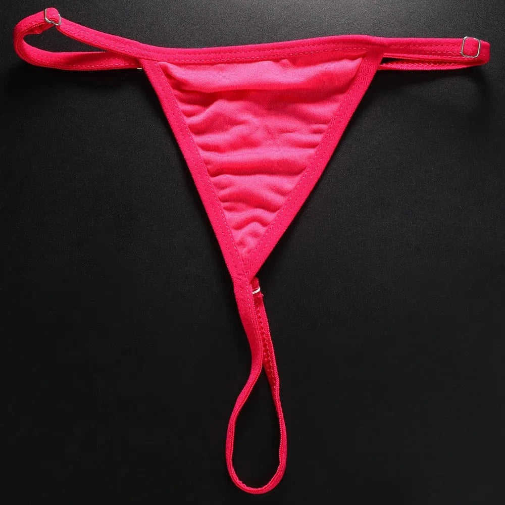 Sexy Women Beach Bikini Thong Underwear Fashion Crystal Letter SEXY Panties Body Jewelry 2022