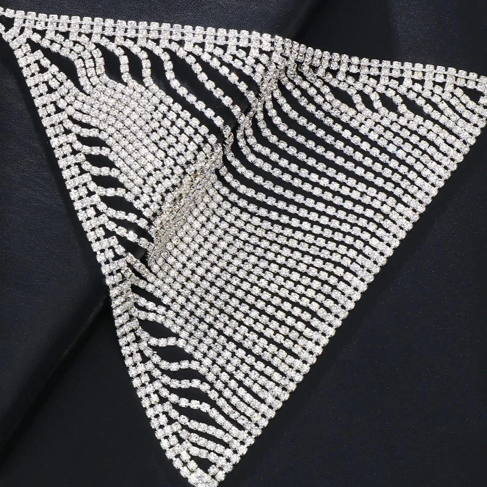 Sexy Women Body Jewelry Accessories Unique Design Body Chain Sexy Accessories Rhinestone Bra Jewelry