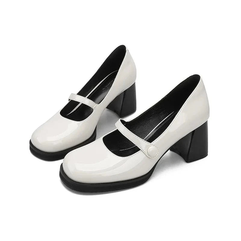 sh11293a Trendy designer heels 2024 japan style women mary jane heels