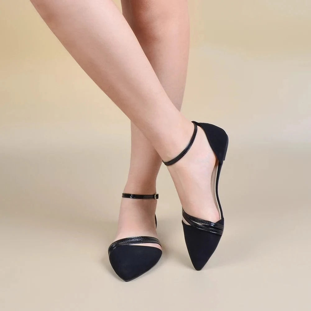 Shoes ladies flat summer pointed toe women's sandals shoes Pu Sandal flat sandals for women
