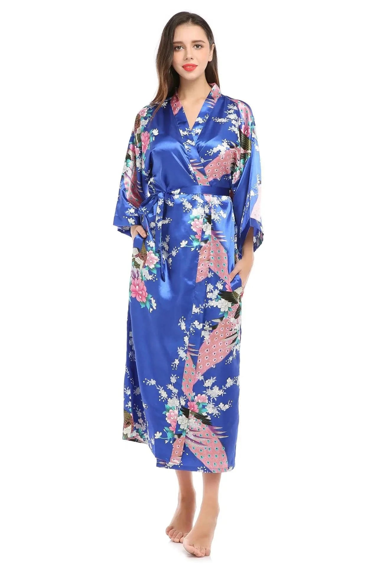 Silk Kimono Robe Bathrobe Women Satin Robe Silk Night Sexy Robes Night Grow For Bridesmaid Summer Plus Size