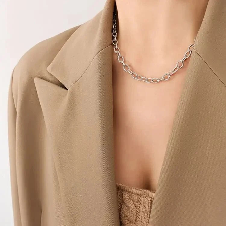 silver 18K Gold Plated Stainless Steel China Jewelry Wholesale for Sale