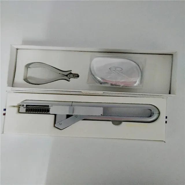 silver The great inventions of 6D high end tecnoly hair extension gun without glue charging of salon equipment in china in china