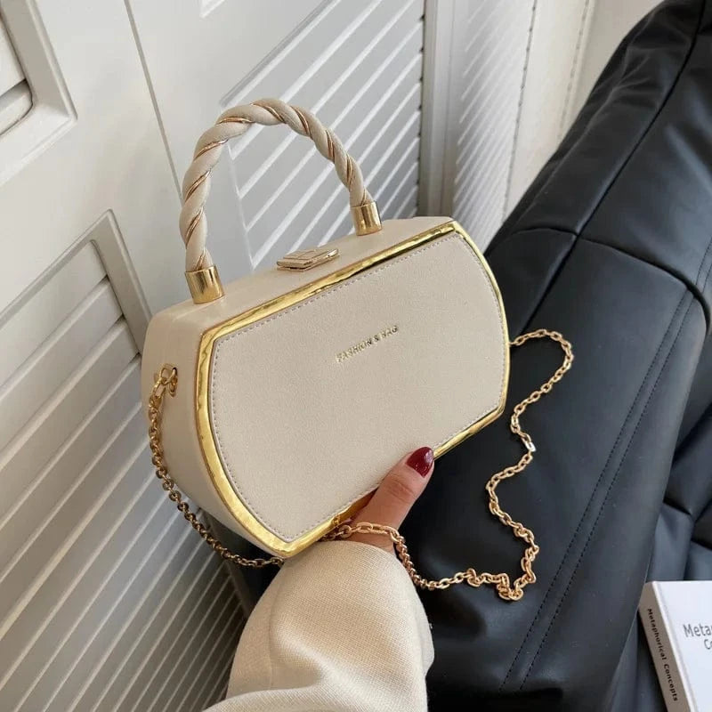 Simple Designer Shoulder Bag High Quality PU Leather Chain Female Crossbody Bags Designer Handbags for Women Luxury 2023