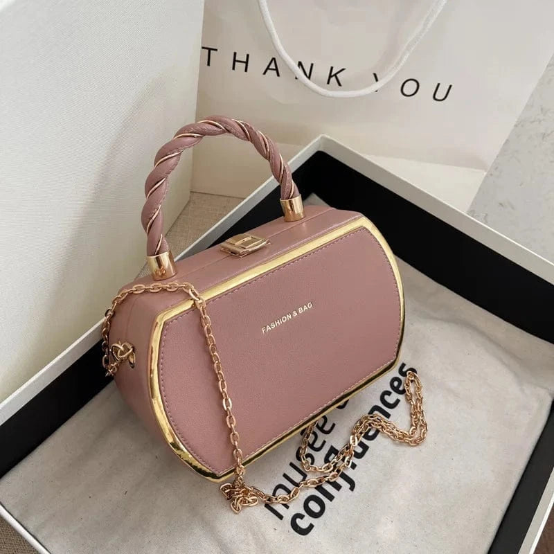 Simple Designer Shoulder Bag High Quality PU Leather Chain Female Crossbody Bags Designer Handbags for Women Luxury 2023