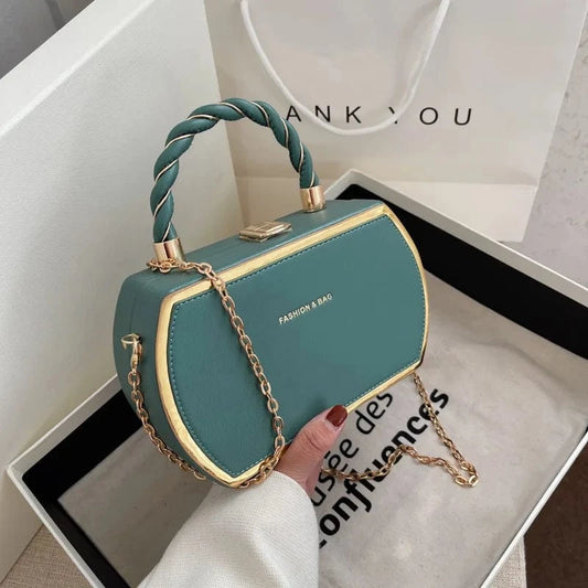 Simple Designer Shoulder Bag High Quality PU Leather Chain Female Crossbody Bags Designer Handbags for Women Luxury 2023