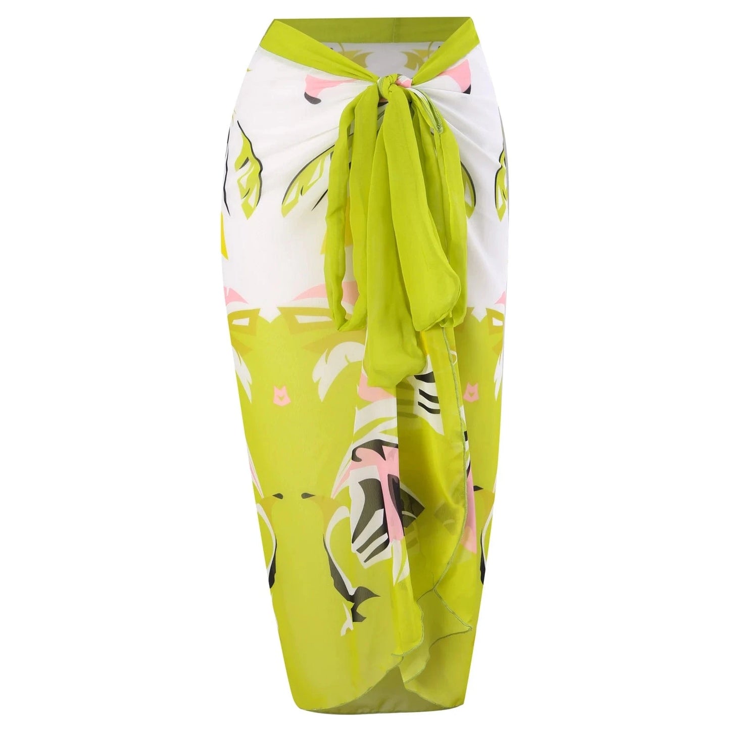 Size fits all / ONLY SKIRT 5 Bestway New Arrivals Big Flower Floral Printed Swimsuit with Beach Skirt Bathing Suit For Women Swimwear 2024 ready to ship OEM