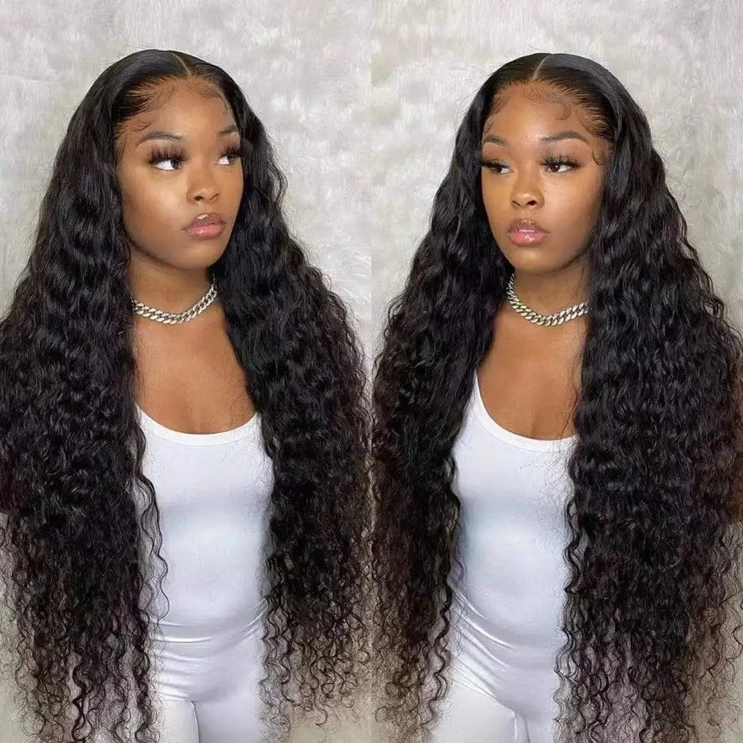 SL 30 Inch 40 Inch Body Wave Human Hair 13X4 13X6 HD Lace Front Wig Raw Cuticle Aligned Lace Frontal Wigs For Black Women