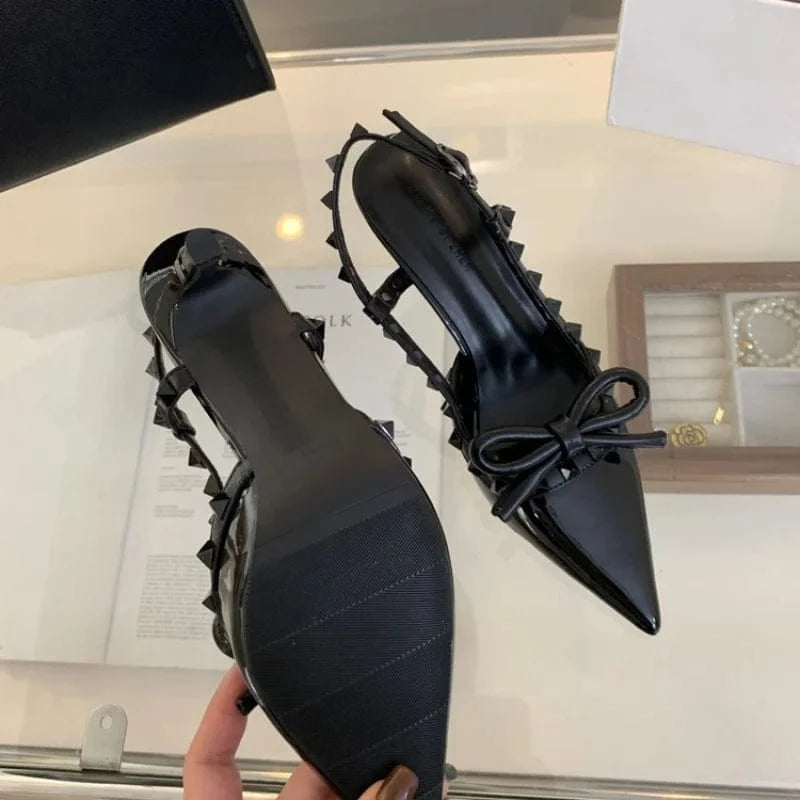 Slingback New Sandals Style Elegant Sexy Unique Designer 2024 Sexy Heels for Women