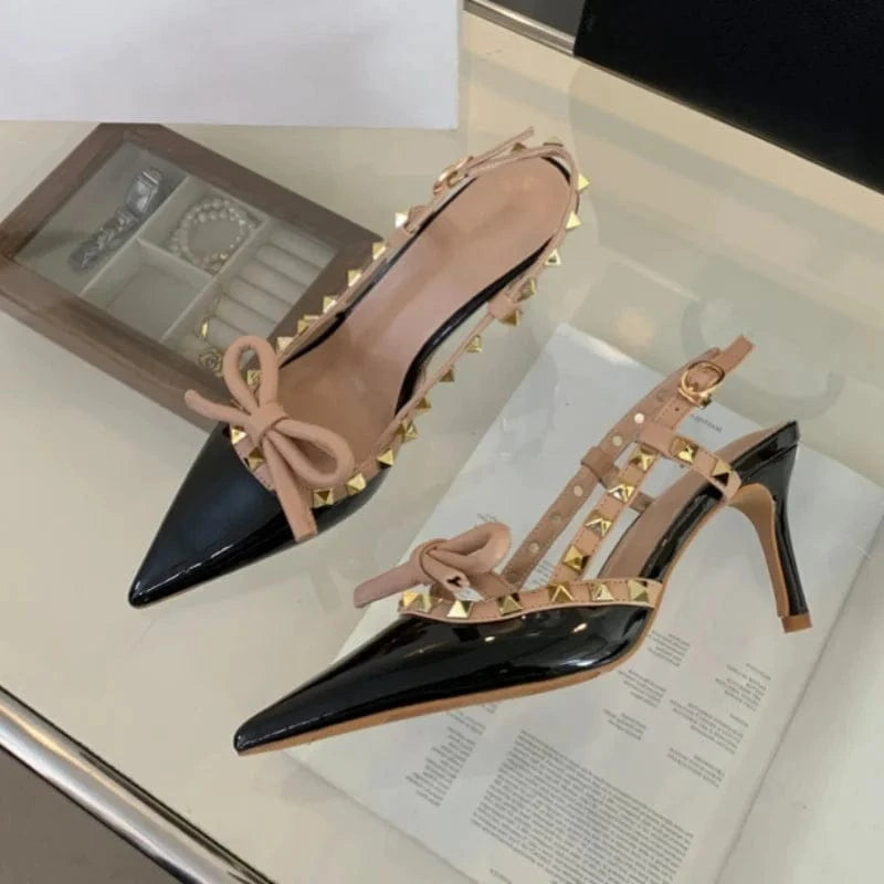 Slingback New Sandals Style Elegant Sexy Unique Designer 2024 Sexy Heels for Women