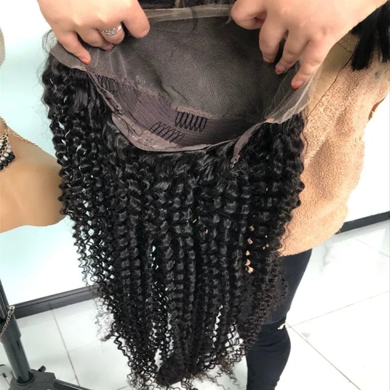 Small Knots Pre Plucked Hd Lace Front Wig Lace Human Hair Wig Transparent 1 Piece Brazilian Hair Long Swiss Lace Average Size