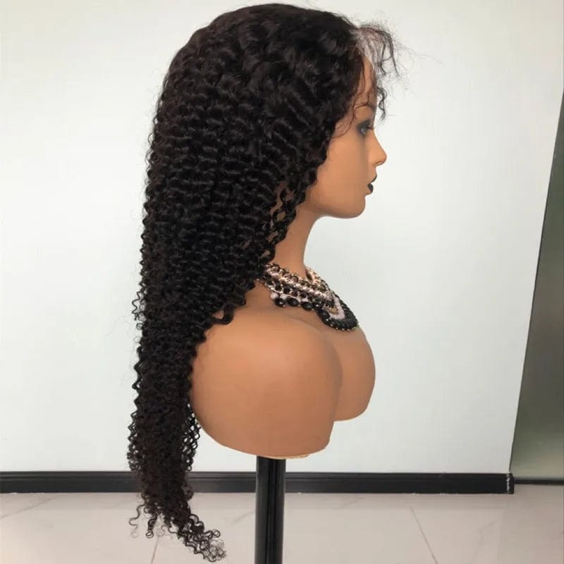 Small Knots Pre Plucked Hd Lace Front Wig Lace Human Hair Wig Transparent 1 Piece Brazilian Hair Long Swiss Lace Average Size