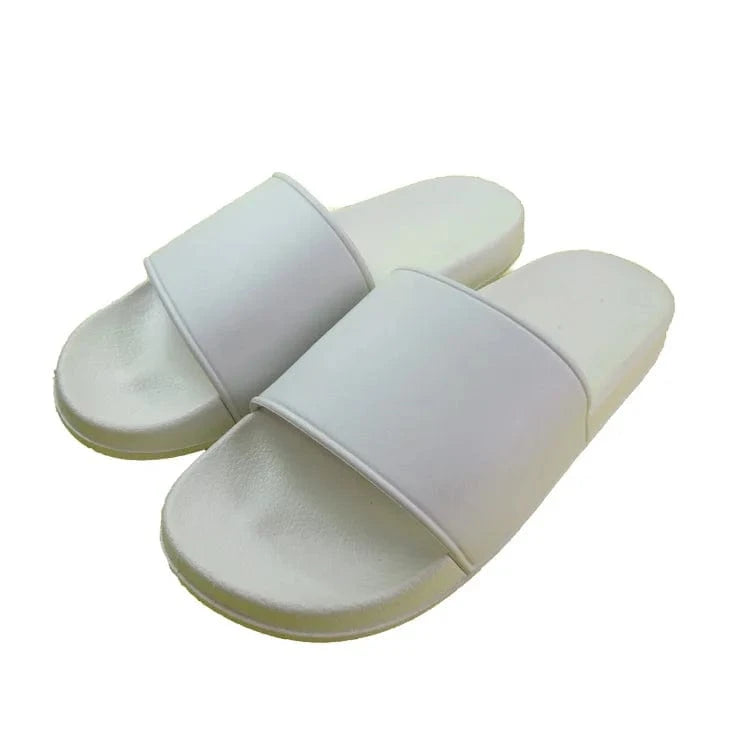 Solid Women Slipper Ladies Slides Summer Beach Flip Flops Outdoor Flat Pvc Flip-Flops Sandals And Bags Slippers Designer Men