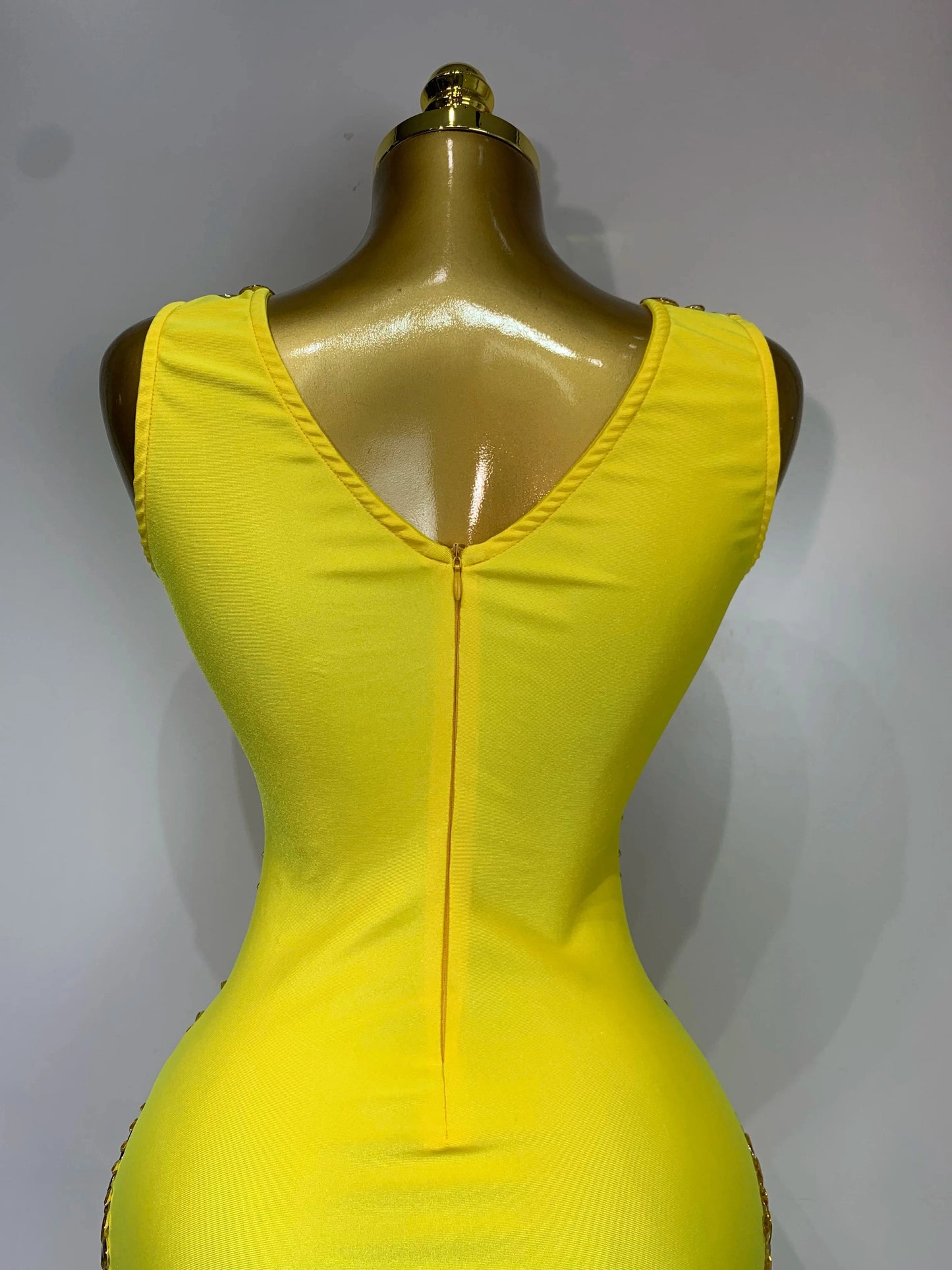 Sparkly Rhinestone Mesh See Through V Neck Dress Women Sexy Performance Stage Costume Evening Party Club Luxury Birthday Outfit