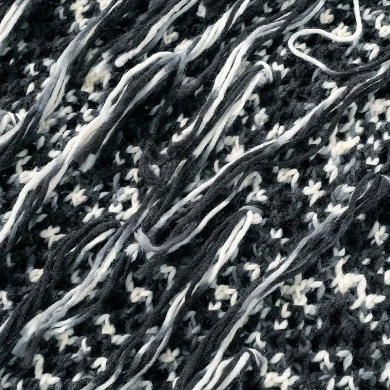 Spring Dresses Women 2024 Cold-Shoulder Trendy Sexy Knitted Dresses for Women Tassel Fringe Trim Knit Crochet Dress