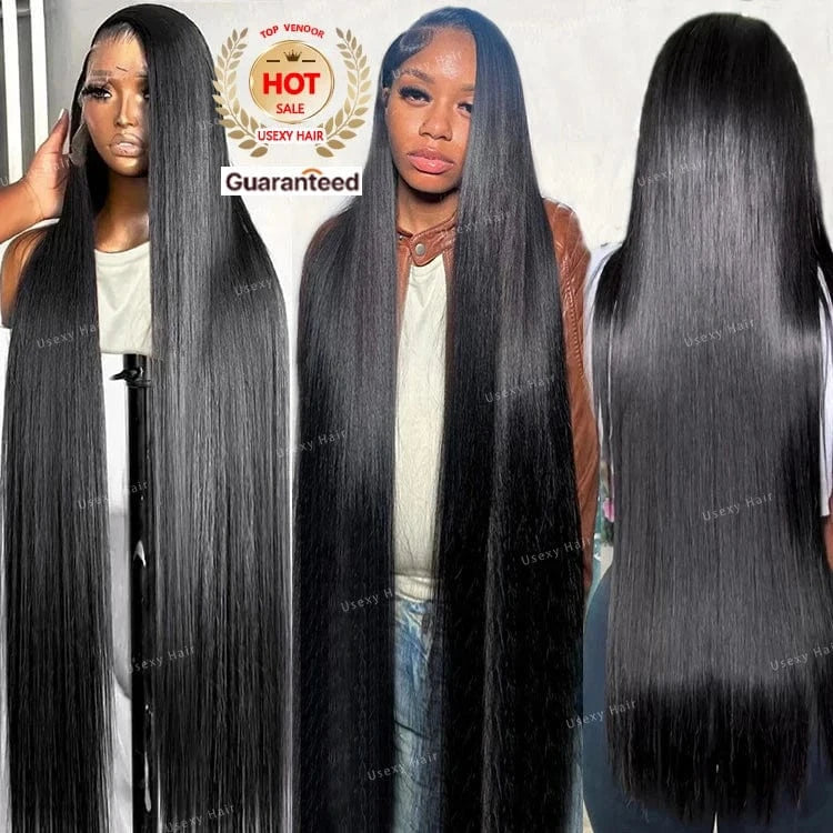 Straight wig / 10"Sample Hair(send inquiry for different colors 34 36 40 Inch 613 Blonde Colored Body Wave Full Frontal HD Transparent 13x4 13x6 Lace Human Hair Wigs Lace Front Wigs For Women