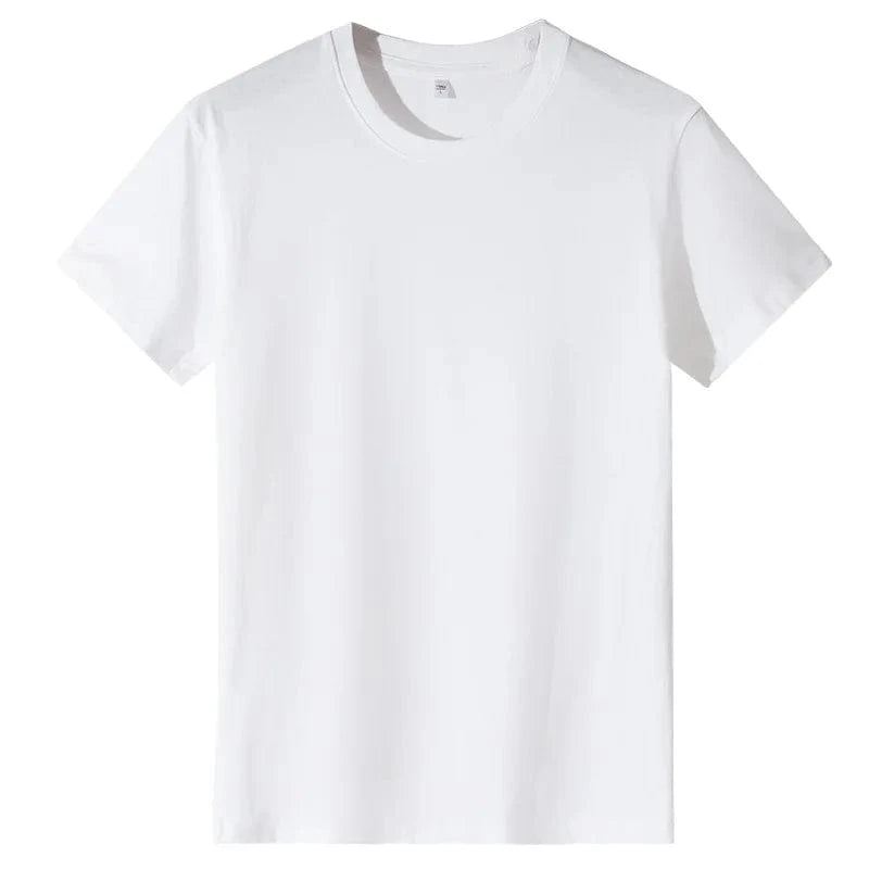 style 2 / XXL Oversized 100% Cotton Women Tops 2025 Summer Casual Short Sleeve T-shirt Tee Solid Pullover Korean Blouse Shirts Female Clothing