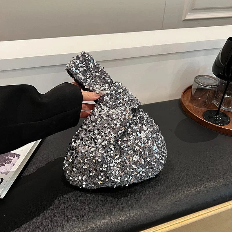 Stylish new handbags 2024 Light Lady Sequins bags Lady Designer Purses For Woman