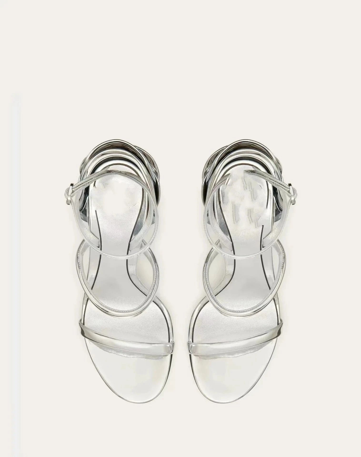 Summer Sandals Women Simple Floral Decor Round-toe Mujer Zapatos Ankle Strap Large Size High Heel Sandals Ladies Party Sandalias