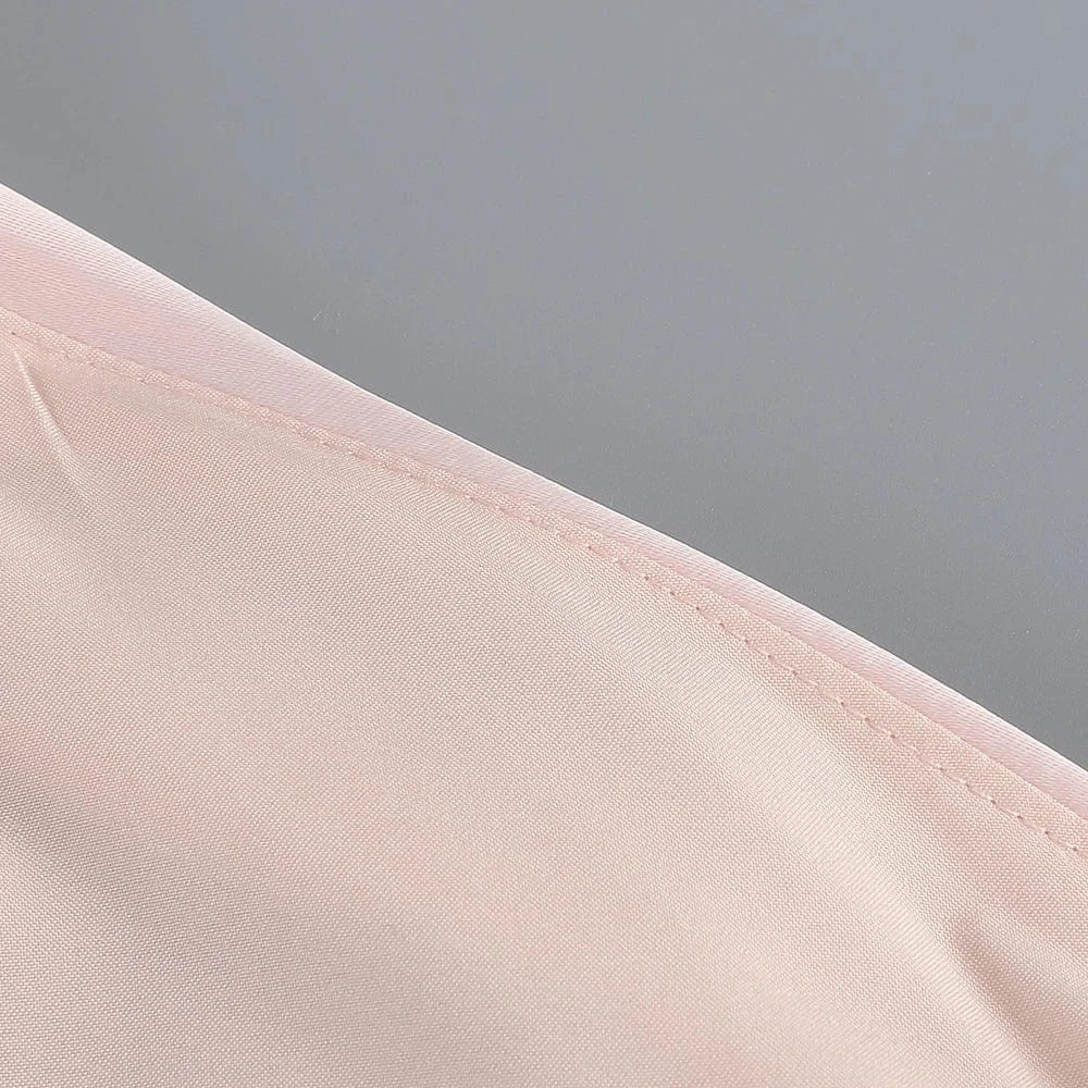 Summer Sexy Women's Red Flower Halter Off Shoulder Satin Backless Fashion Evening Long Dress Light luxury Wedding Party Dress