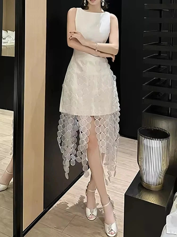 Summer Sexy Women's Red Flower Halter Off Shoulder Satin Backless Fashion Evening Long Dress Light luxury Wedding Party Dress