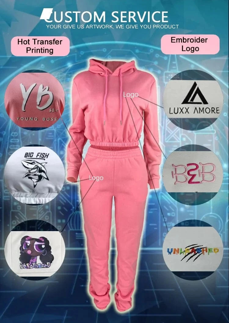 Summer Women custom logo solid color women fashion sexy pit strip two piece set sports fitness 2 piece set casual for women