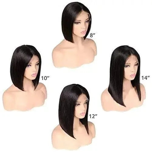 Sunlight wigs for black women peruvianhumanhairwig lace front human hair short bob wigs with baby hair 2x6 lace wig julia