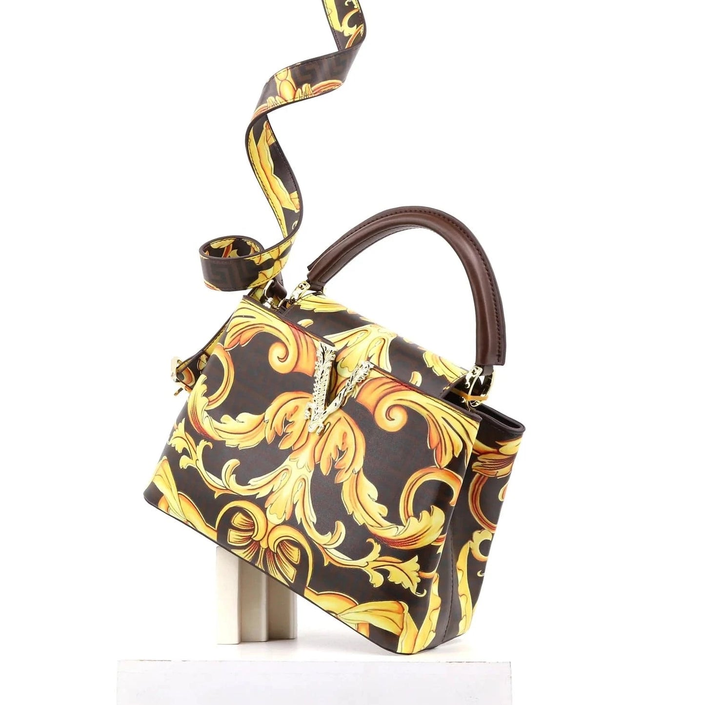 Super product 2024 newest designer handbag for women color full printing ladies bag quality single shoulder bag supplier 29 cm
