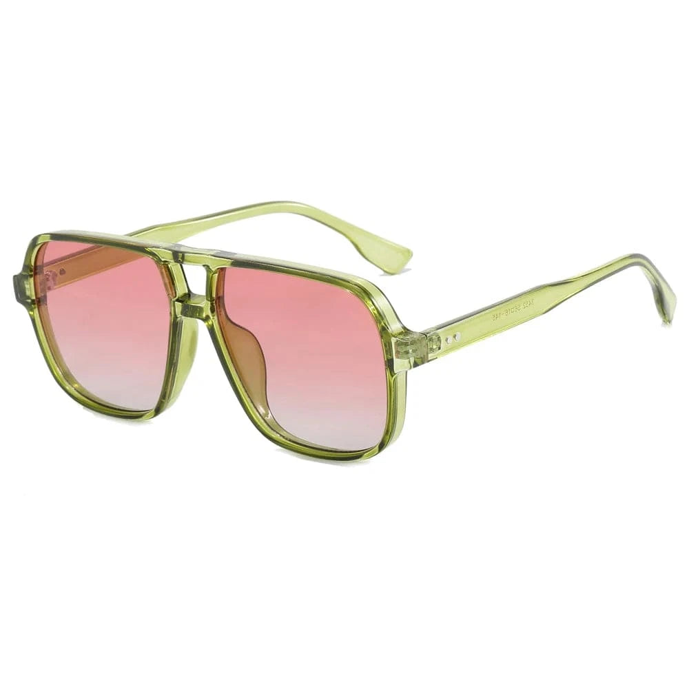 Superhot Eyewear 34861 Fashion 2024 Y2K Square Flat Top Shades Sunglasses