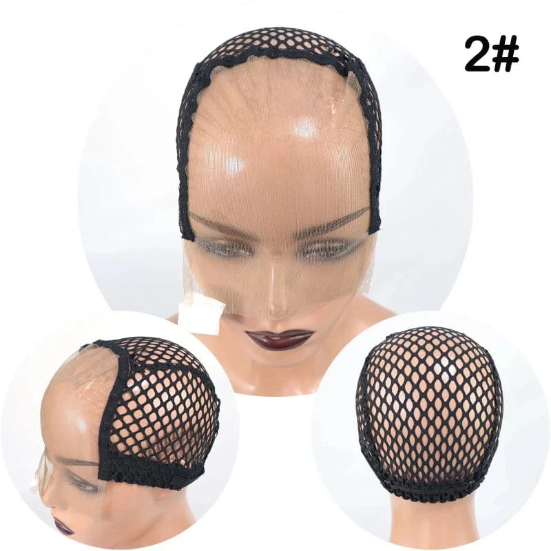 T lace Breathable Spandex Crochet Net Human Hair Ventilated Wig Cap For Wig For Braiding