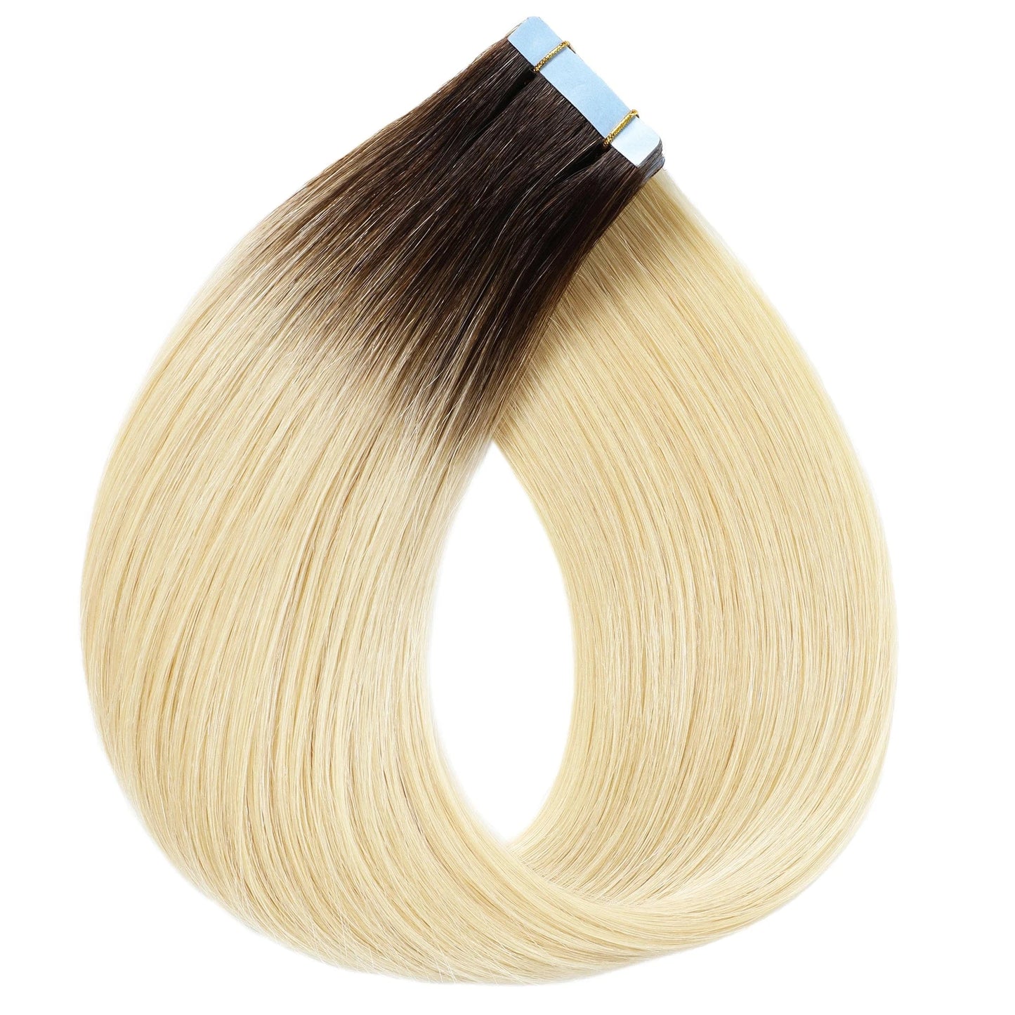 #T2/60 / 14 Inches European Double Drawn Russian Human Hair Tape Hair Extension High Quality Natural Remy Tape In Hair Extension