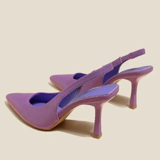 Tacones Altos Fashion Chinese Slingback Sexy Pumps Latest Shoes Ladies Heel