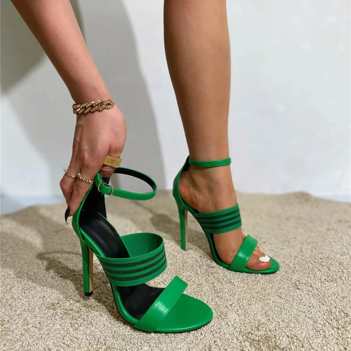 Talon Femme Heeled Sandals for Women 11.5CM Shoes 2023 Stiletto Pumps Sexy Ladies Heels