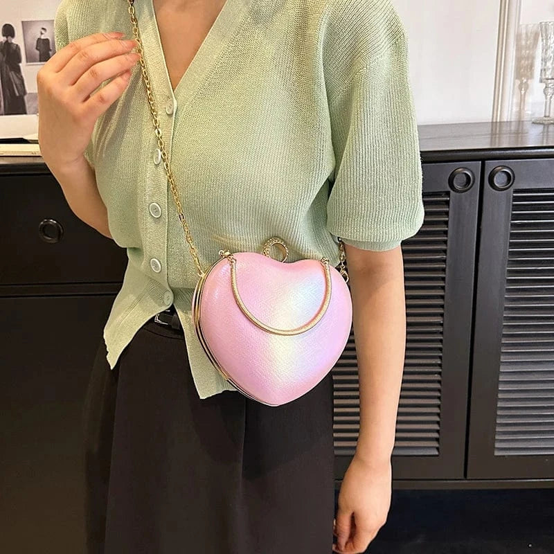 The new fashion handbags 2024 light lady personality chain Bags Lady Design Purses for women