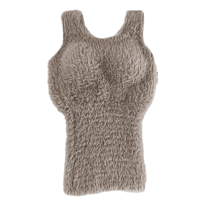 Thermal Camisole Plush Fleece Lining Soft Winter Cozy - SN Wigs & More