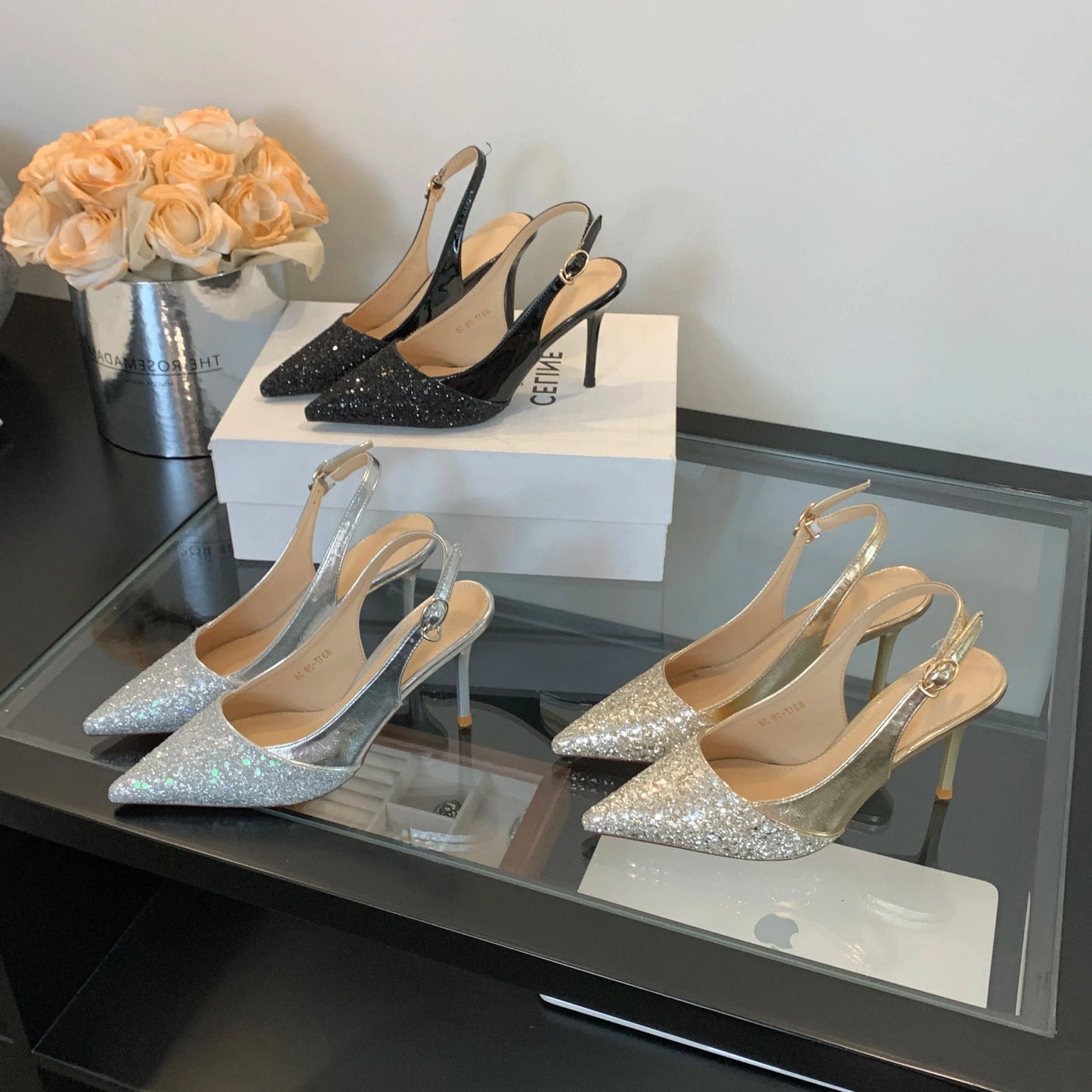 Thin Heel Baotou Sandals for Autumn 2025 New Arrival Fashionable All-Match Small Heel Shoes for Women