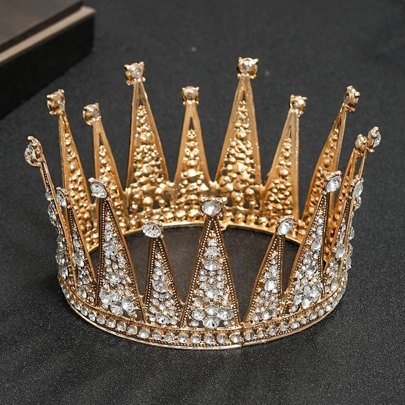 Tiara Crowns Wedding And Pageant Bridal Kids Birthday Crystal Headband Zircon Bride Rhinestone Beauty Woman Queen Crown Tiaras