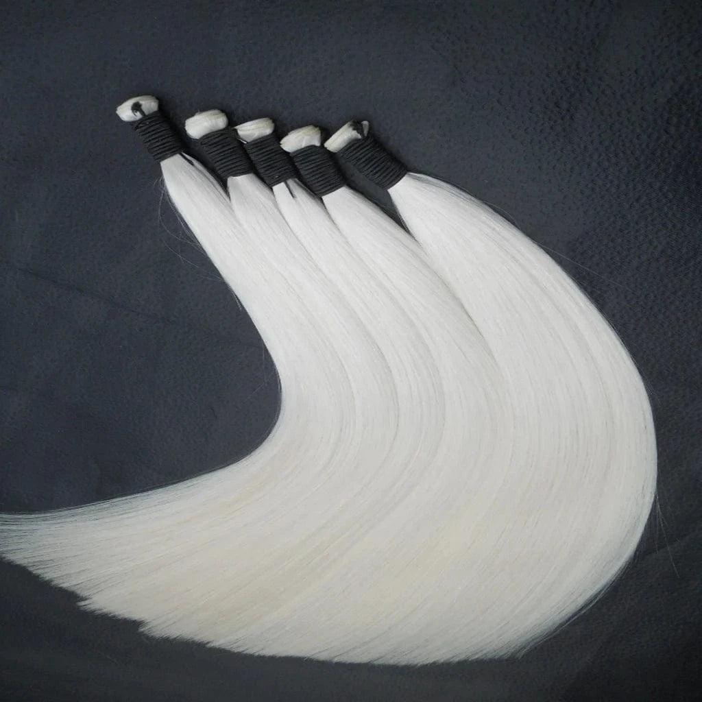 Top Quality 100g Human Hair Wholesale Russian Double Drawn Hand Tied Weft Hair Extensions Genius Wefts