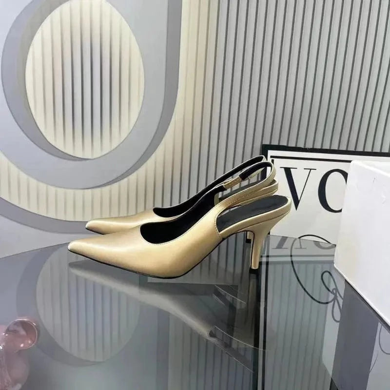 Top quality girl sexy high heel sandals summer brand designer white high heels women's shoes