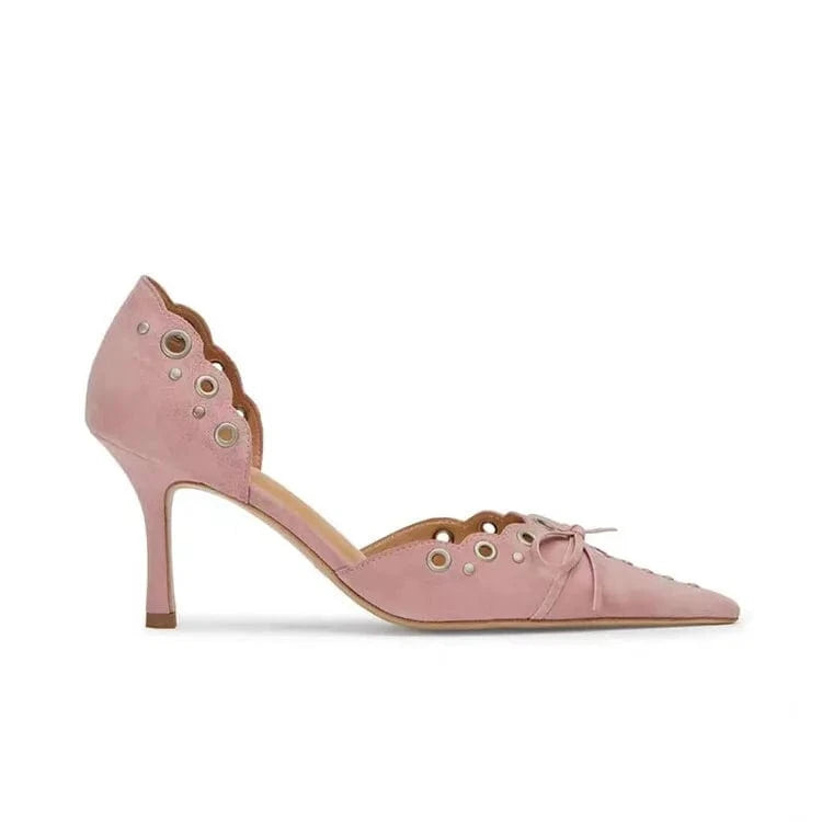 Top Sell Women Dress Pointed Pumps 6cm Thin Heels Comfortable Luxury Short Heels lady Shoes Plus Size Factory Women heel Shoes