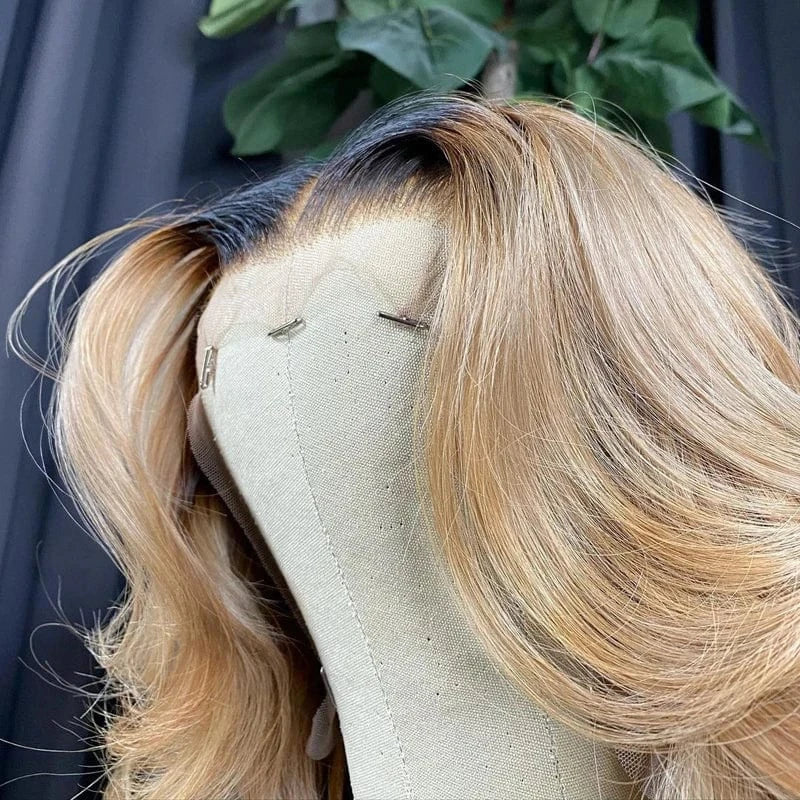Transparent Lace Frontal Wig Brazilian Virgin Cuticle Aligned Hair Vendors Human Hair Blonde Bob 613 Lace Front Wig