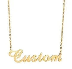 Trendy / 18"+2" extended chain or Customized / Gold Custom Mama Necklaces With Stones Mother's Day Gift for Mom and Wife