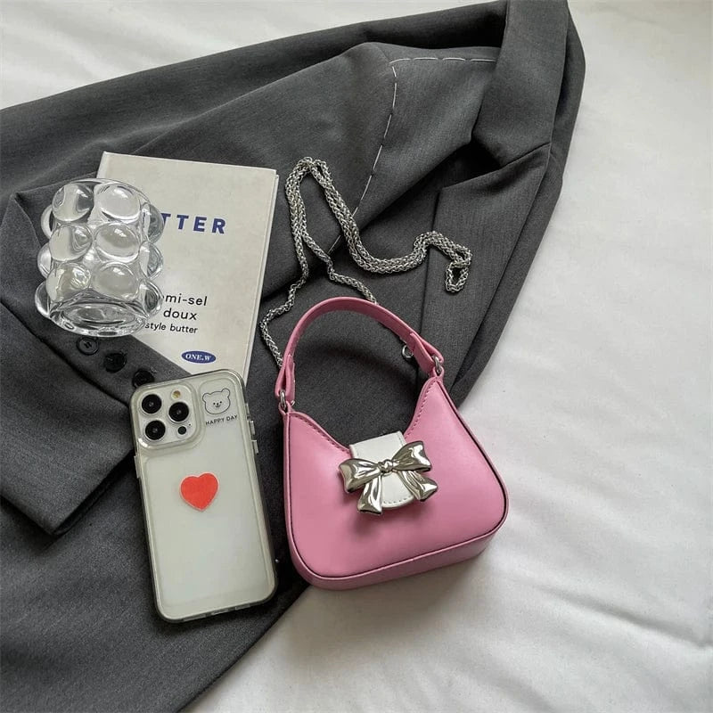 Trendy Chain Small Fashion Purses and Handbags Female Sequin Women's Mini Bags 2024