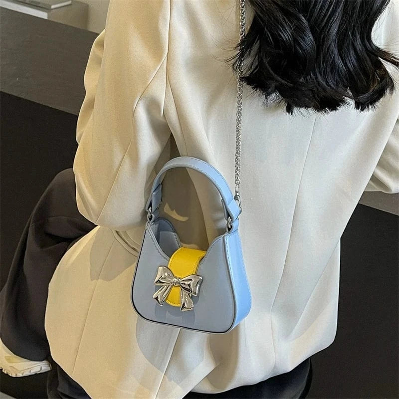 Trendy Chain Small Fashion Purses and Handbags Female Sequin Women's Mini Bags 2024
