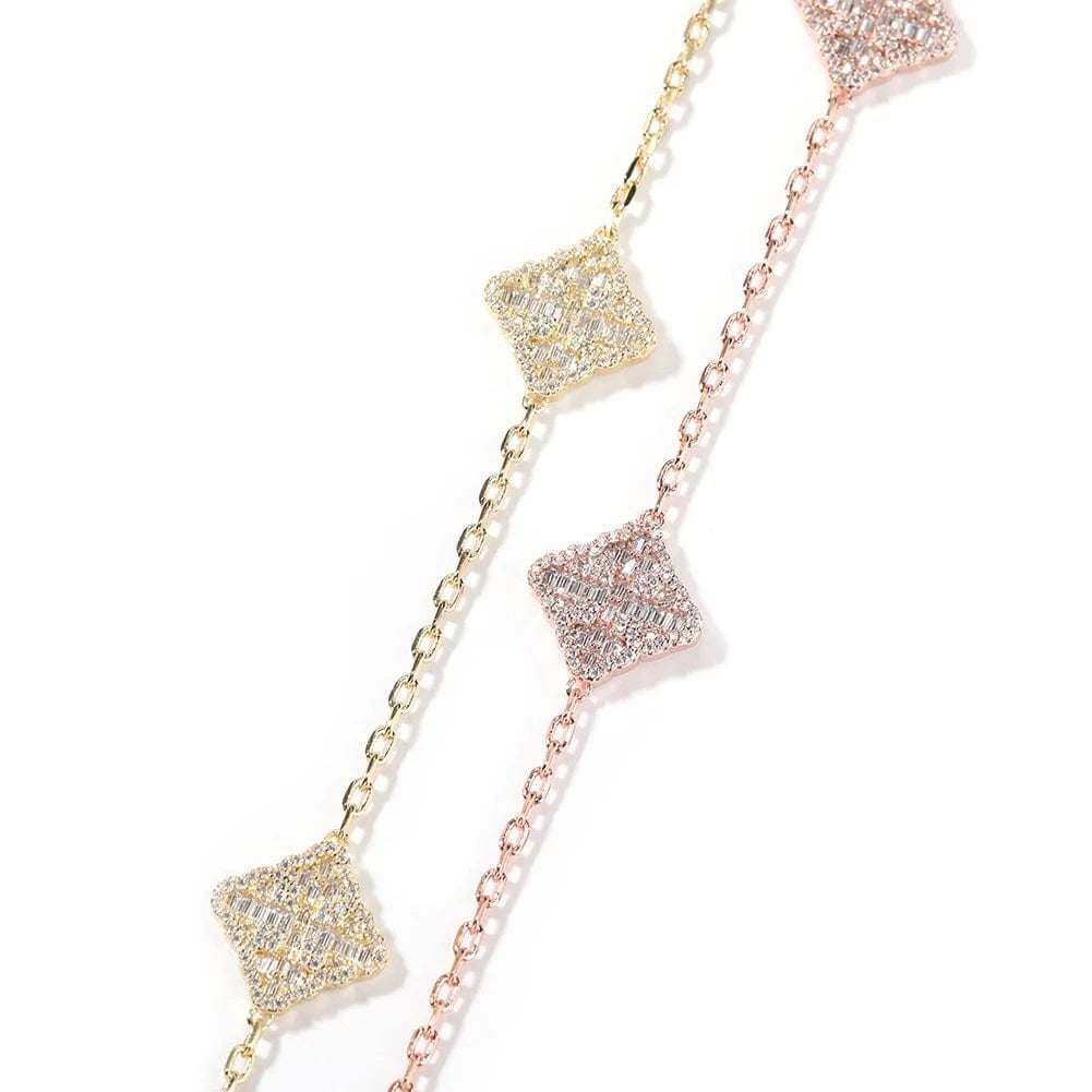 Trendy Jewelry For Women Adjustable Necklace Classic Style Fashion Jewelry Necklace Zircon Diamond Hip Hop Jewelry